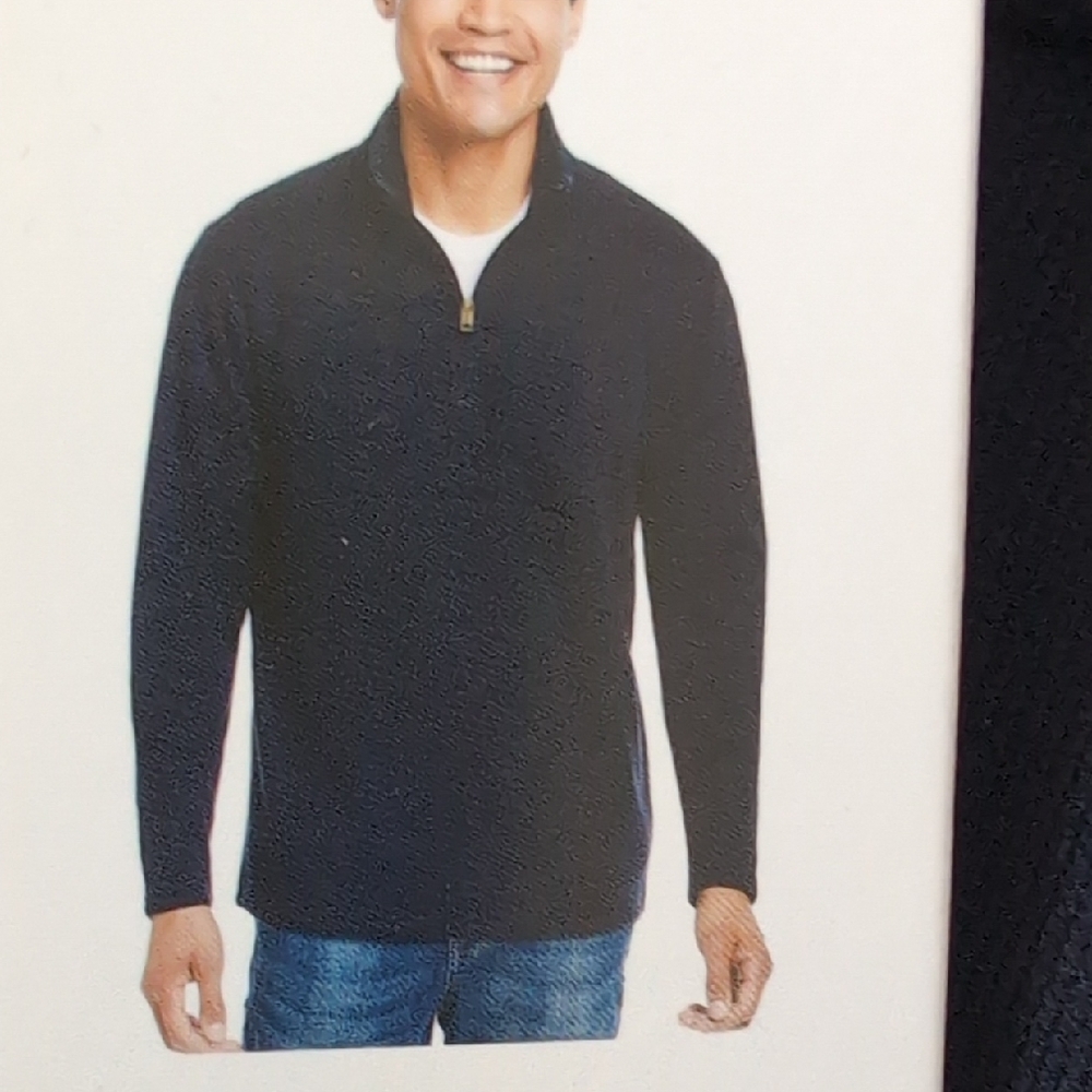 S: 💙 Weatherproof Vintage Quarter-Zip Sweater